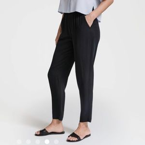 Grana 100% Chinese Silk Ankle Pants